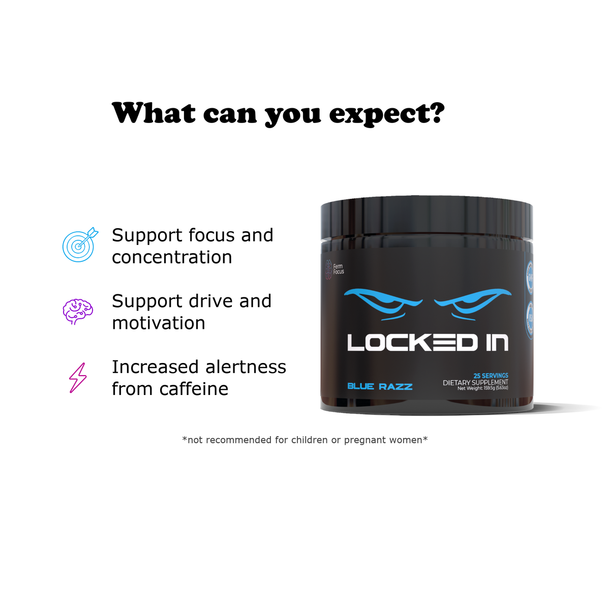 Locked In - Blue Razz