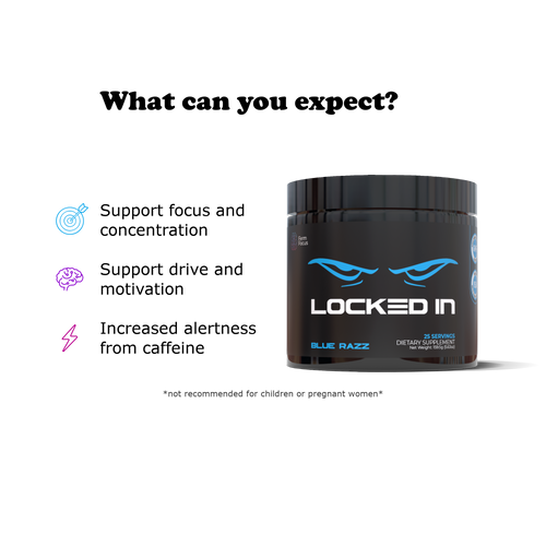 Locked In - Blue Razz