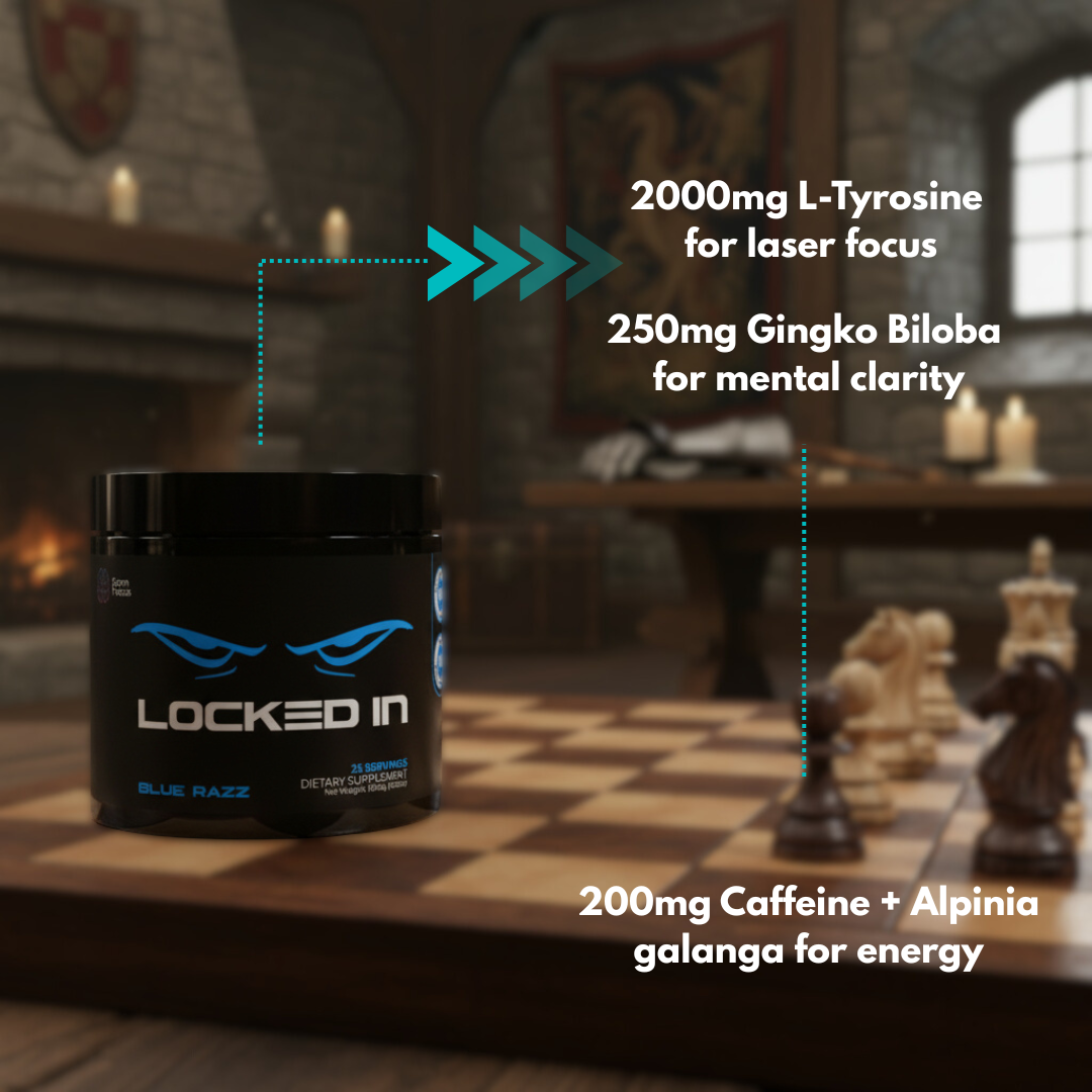 LOCKED IN (NOOTROPIC & ENERGY)